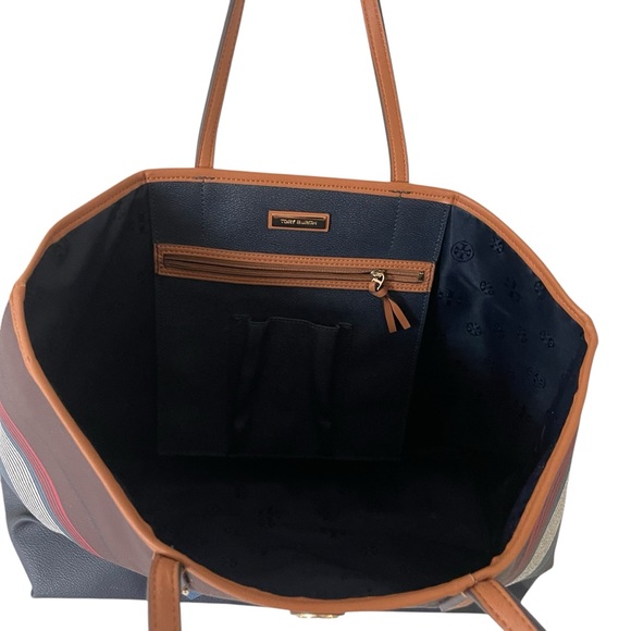 Tory Burch Multicolor Chevron Tote - Picture 5 of 6